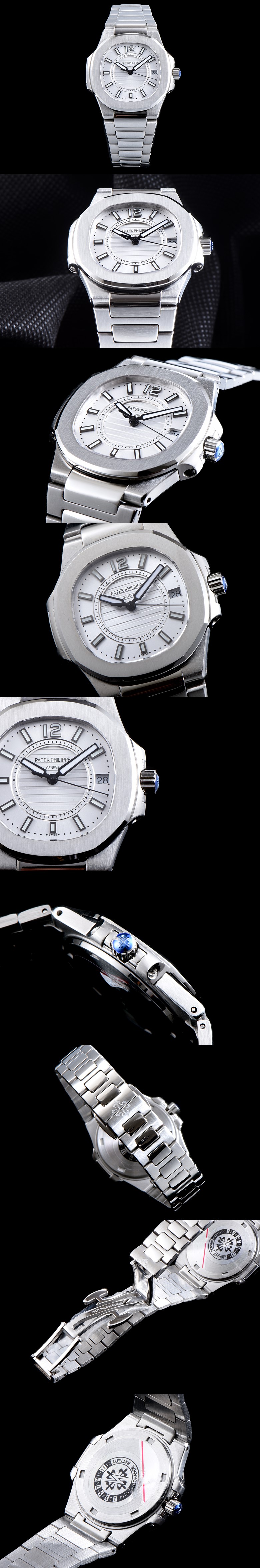 파텍필립 여성용 노틸러스-17 쿼츠 70111G-001